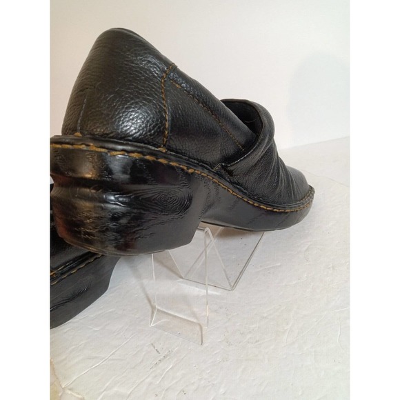 BOC Born Concept Brown Leather Slip On Mules Clogs Size 9M...Gently Worn EUC - Picture 9 of 12
